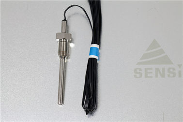 Parafuso de aço sensor de temperatura rosqueado para a medida líquida detectada