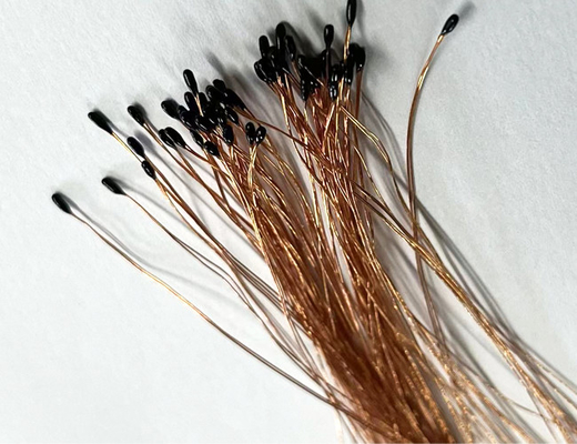 Componente eletrônico esmaltado da precisão do termistor da cola Epoxy NTC do fio de ligação