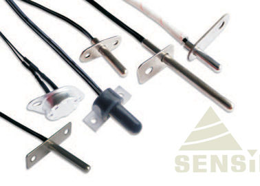 Tipo sensor da flange de temperatura de NTC, ponta de prova durável da temperatura do termistor