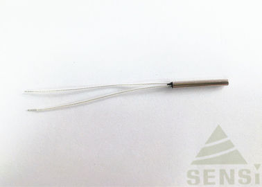 Sensor de temperatura do tubo NTC do NI do Cu/com fio AG-chapeado transparente