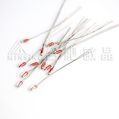 Radial Glass-Encapsulated NTC Thermistor MF58 100KΩ B3950 Alta sensibilidade para detecção de temperatura