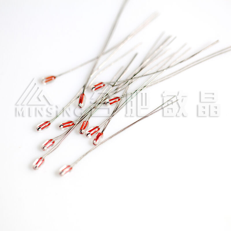 Radial Glass-Encapsulated NTC Thermistor MF58 100KΩ B3950 Alta sensibilidade para detecção de temperatura